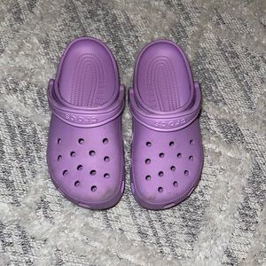 women’s crocs - lilac